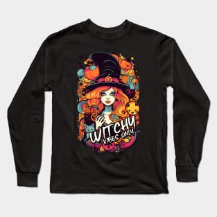 Witchy Vibes Only Long Sleeve T-Shirt